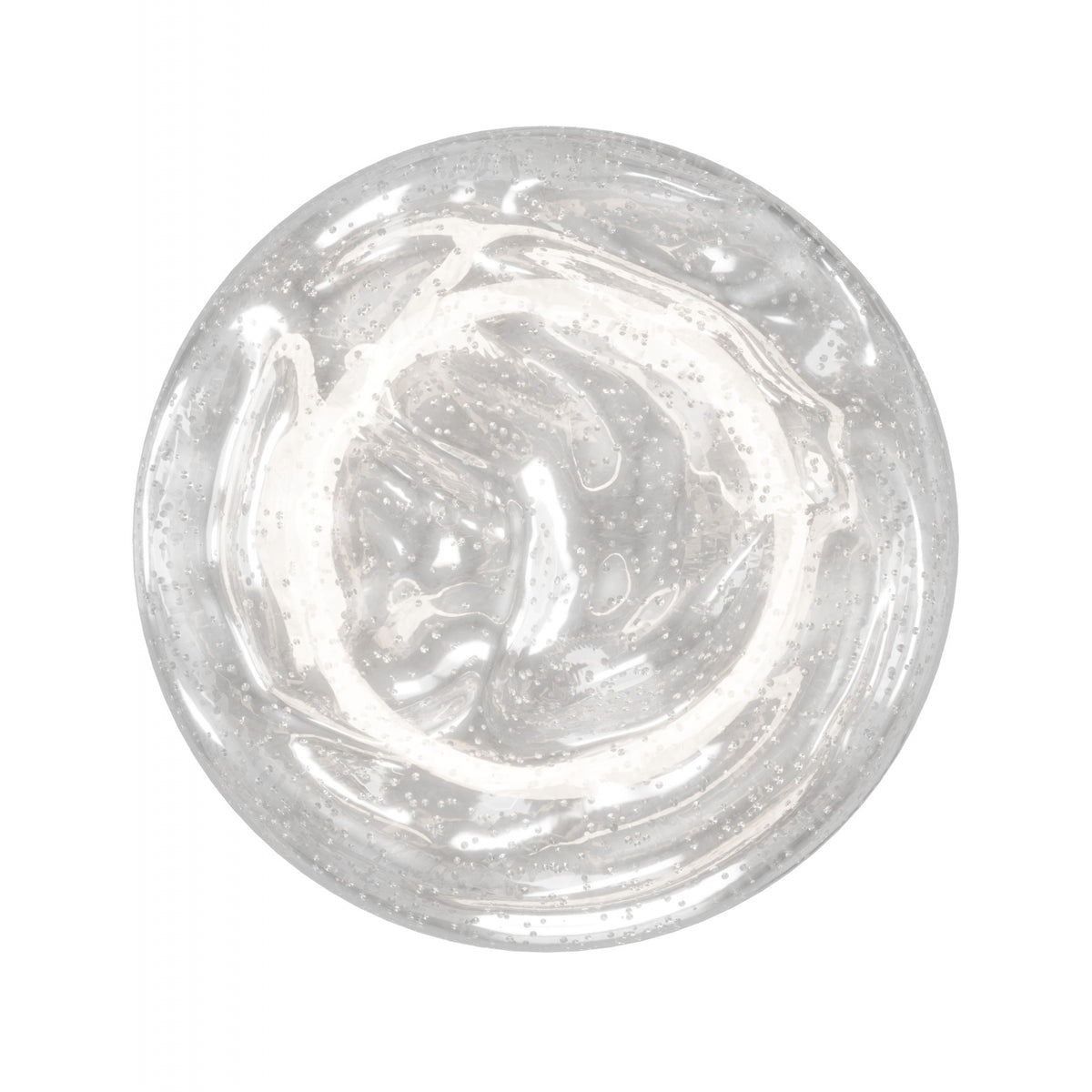 Avenue Outdoor LED Wall Sconce with Wavy Glass AV8007-CLR three-quarter angle — organic rippled texture of clear glass shade