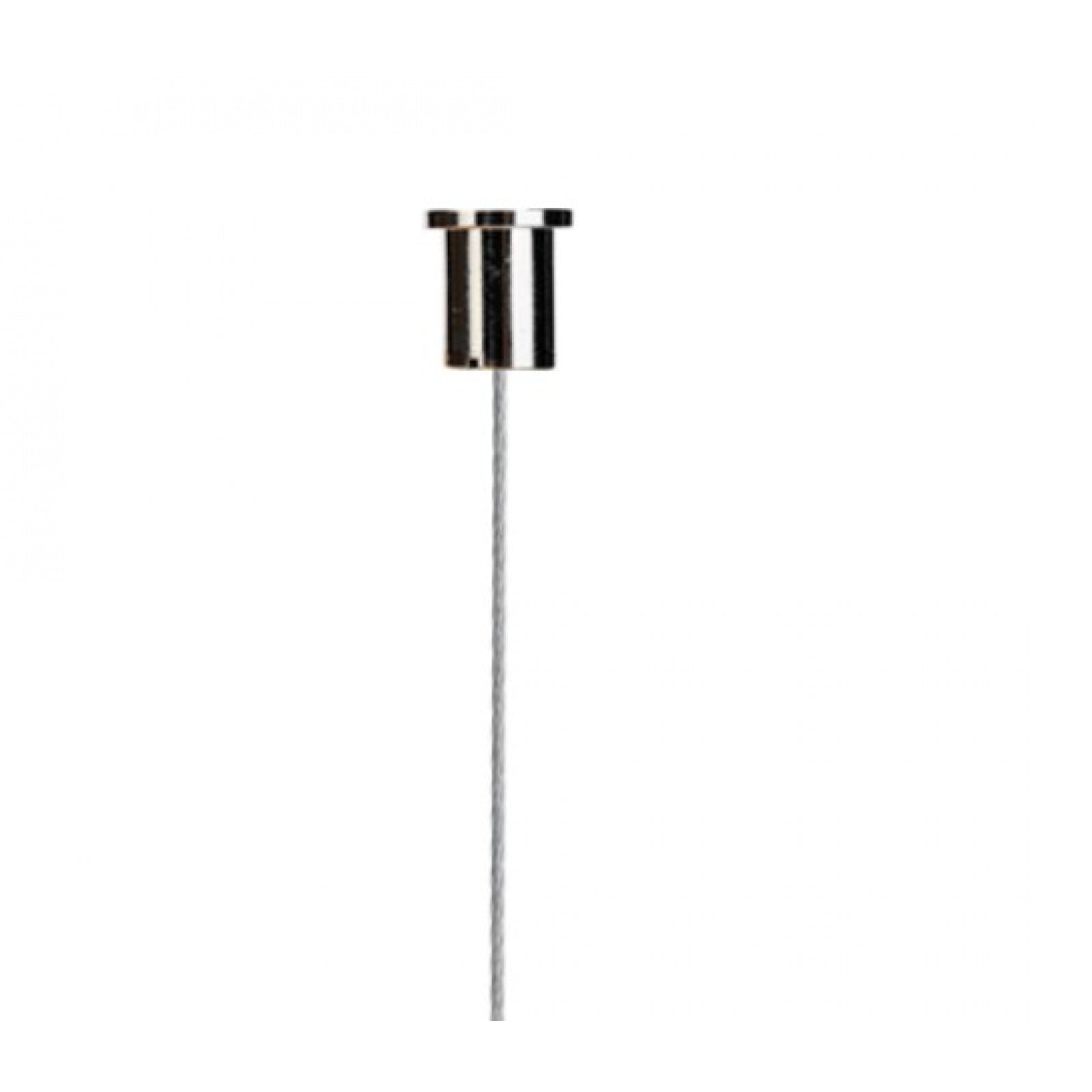 Éclairage d'avenue - ML-PENDT-CABLE-KIT-BK - Rail Suspension Kit de support sans auvent - Éclairage d'avenue Magnetix - Noir