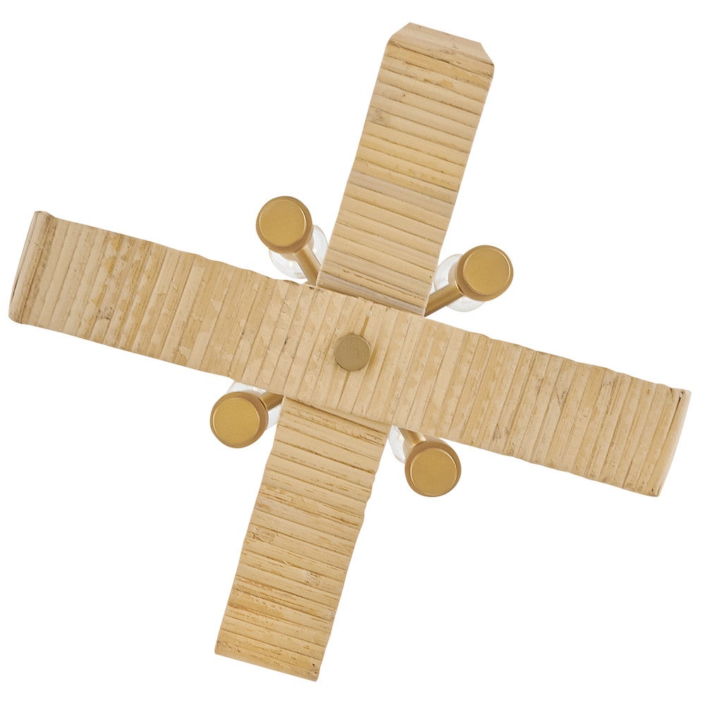 Lark 83644LCB Sammi Pendant in Lacquered Brass
