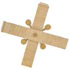 Lark 83644LCB Sammi Pendant in Lacquered Brass