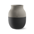 Kähler 690147 Vase circulaire Omaggio en gris anthracite