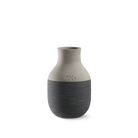 Kähler 690148 Vase circulaire Omaggio en gris anthracite