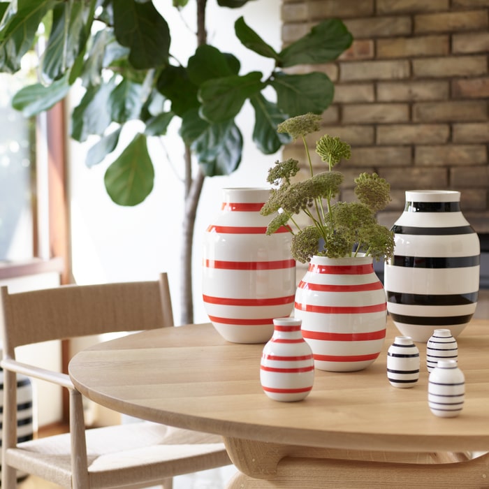 Kähler 690182 Vase Omaggio en noir