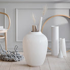 Kähler 692390 Hammershøi Floor Vase in White