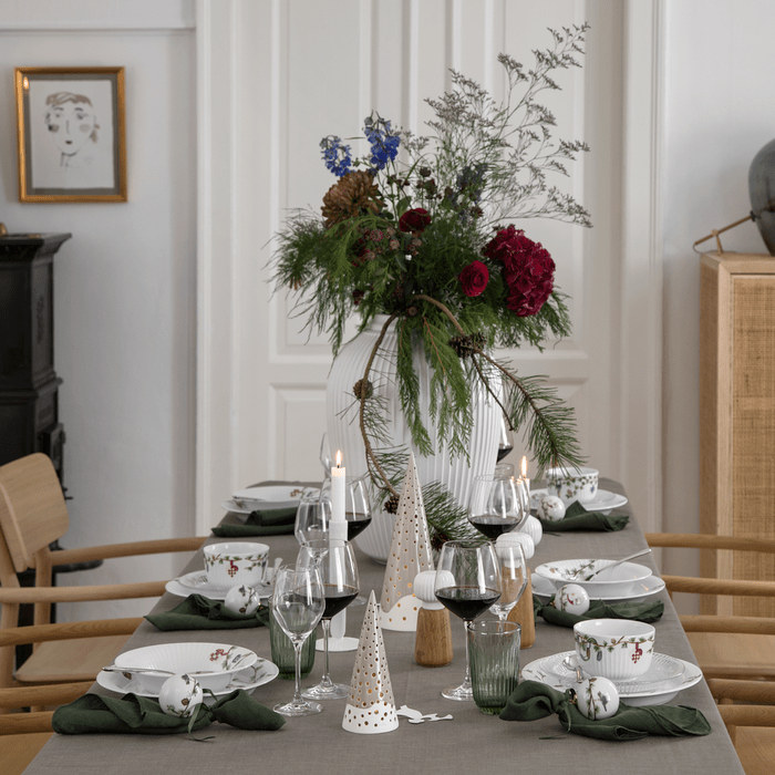 Kähler 692390 Hammershøi Vase de sol en blanc