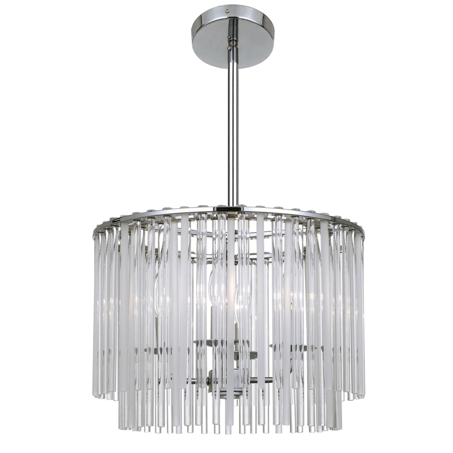 Montreal Luminaire & Quincaillerie 394-CH Bleecker Four Light Suspendu