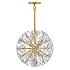 Fredrick Ramond FR46907UB Globe Maya Suspension en laiton non verni