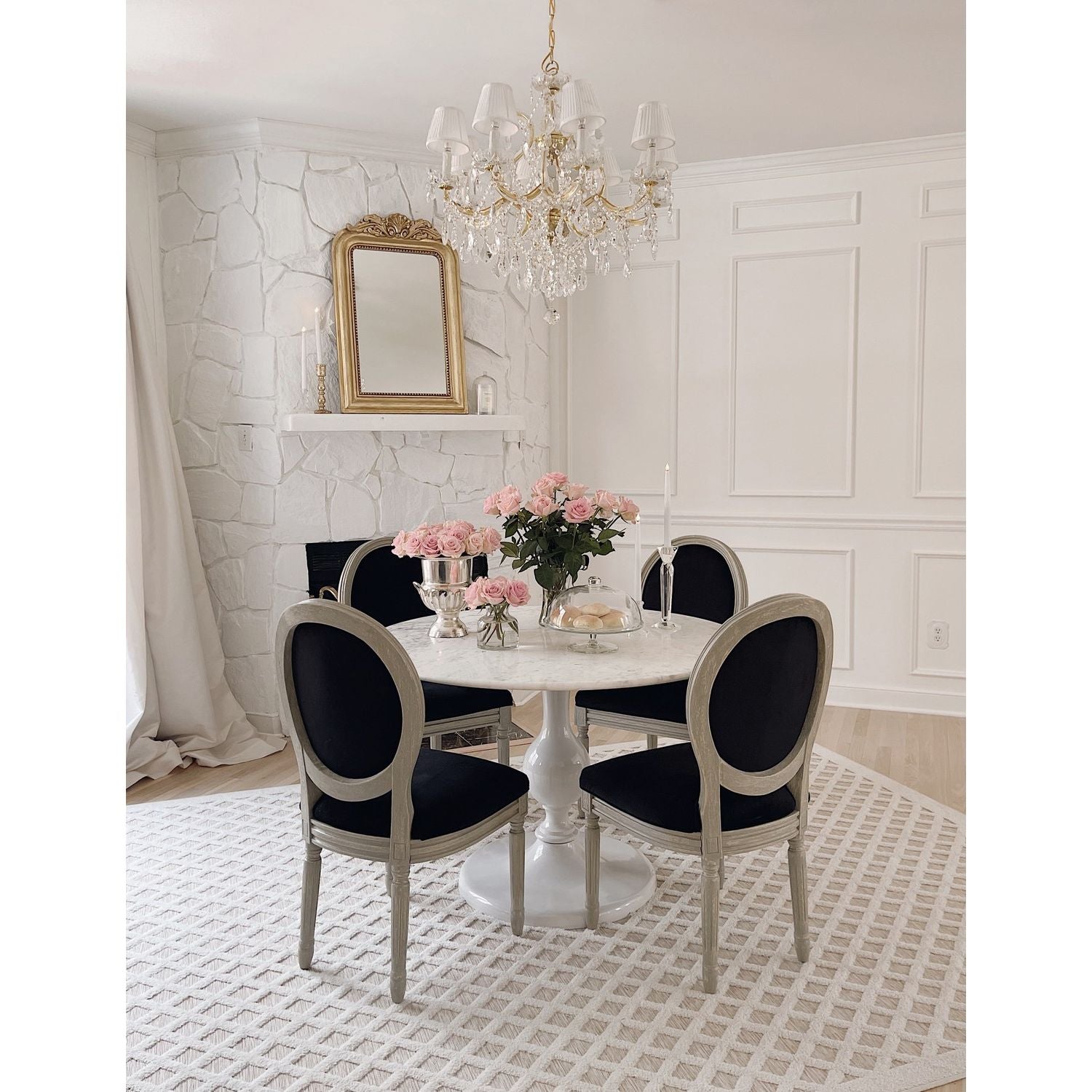 Crystorama - 4408-GD-CL-MWP - Nine Light Chandelier - Maria Theresa - Gold