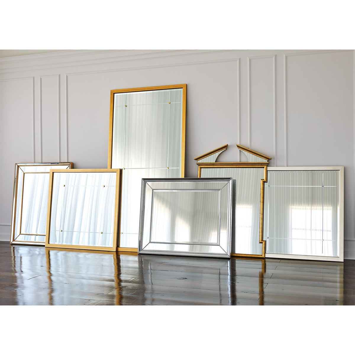 Beaumont Mirrors - Silver Leaf