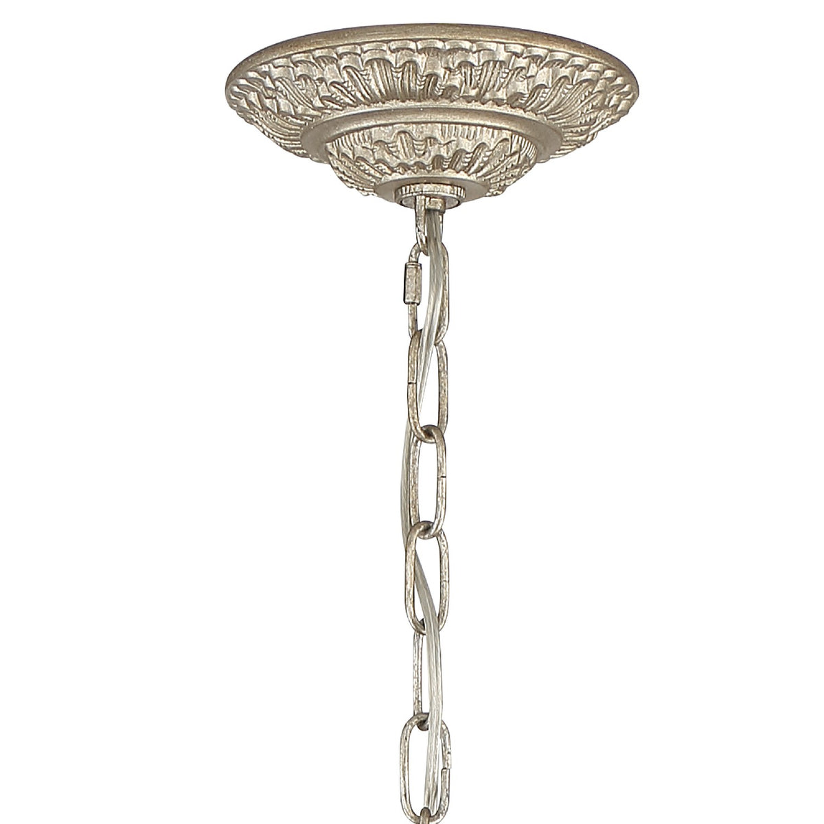 Crystorama - 5116-OS-CL-I - Six lumières Suspendu - Regis - Olde Silver