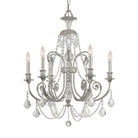 Crystorama - 5116-OS-CL-I - Six lumières Suspendu - Regis - Olde Silver