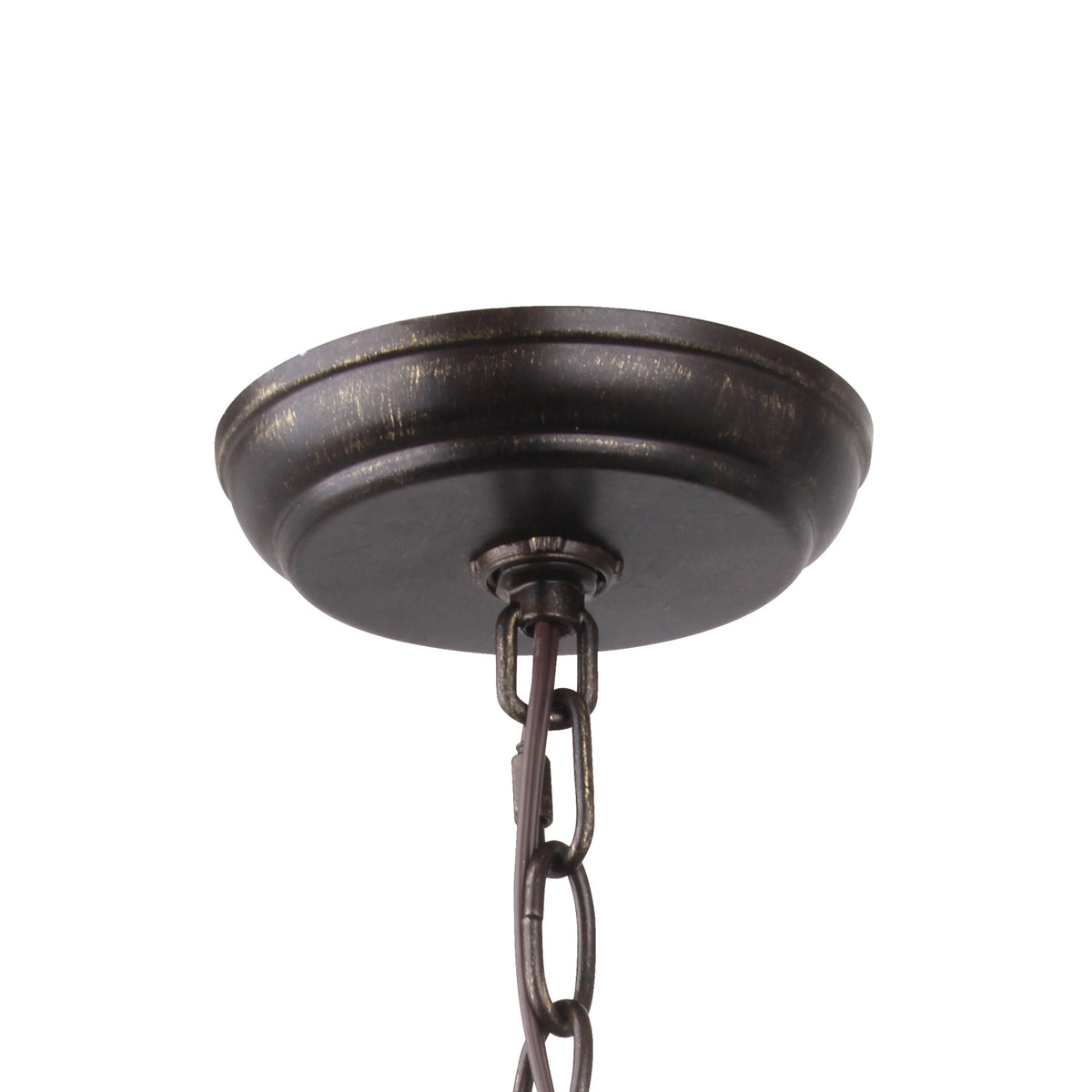 Crystorama - 590-EB-GA - 12 Light Chandelier - Luna - English Bronze + Antique Gold