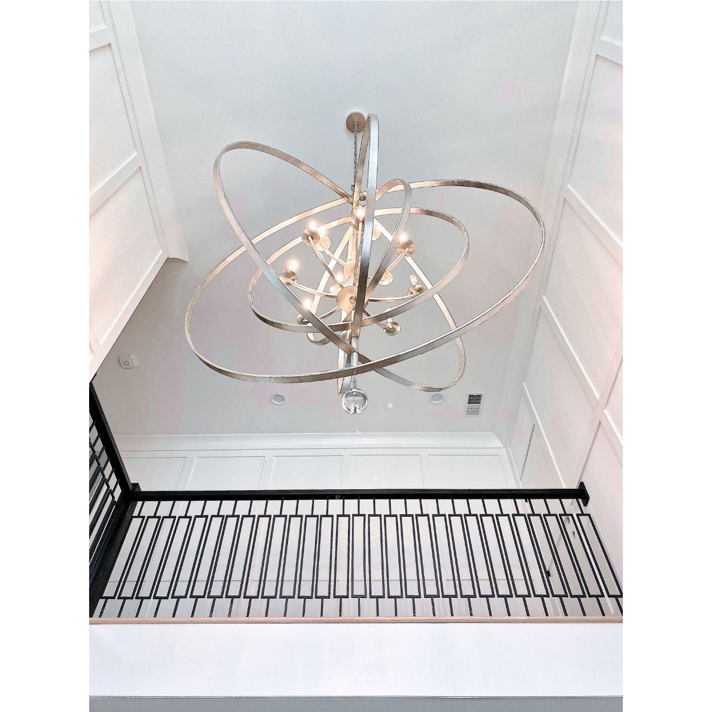 Crystorama - 590-SA - 12 Light Chandelier - Luna - Antique Silver