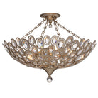 Crystorama - 7587-DT_PLAFOND - Semi-luminaire à cinq lumières Plafonnier - Sterling - Crépuscule vieilli