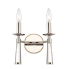 Crystorama - 8862-PN - Two Light Wall Sconce - Baxter - Polished Nickel
