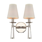 Crystorama - 8862-PN - Two Light Wall Sconce - Baxter - Polished Nickel