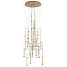 Éclairage d'avenue - HF7189-AB - LED Suspension - Belvédère - Laiton antique