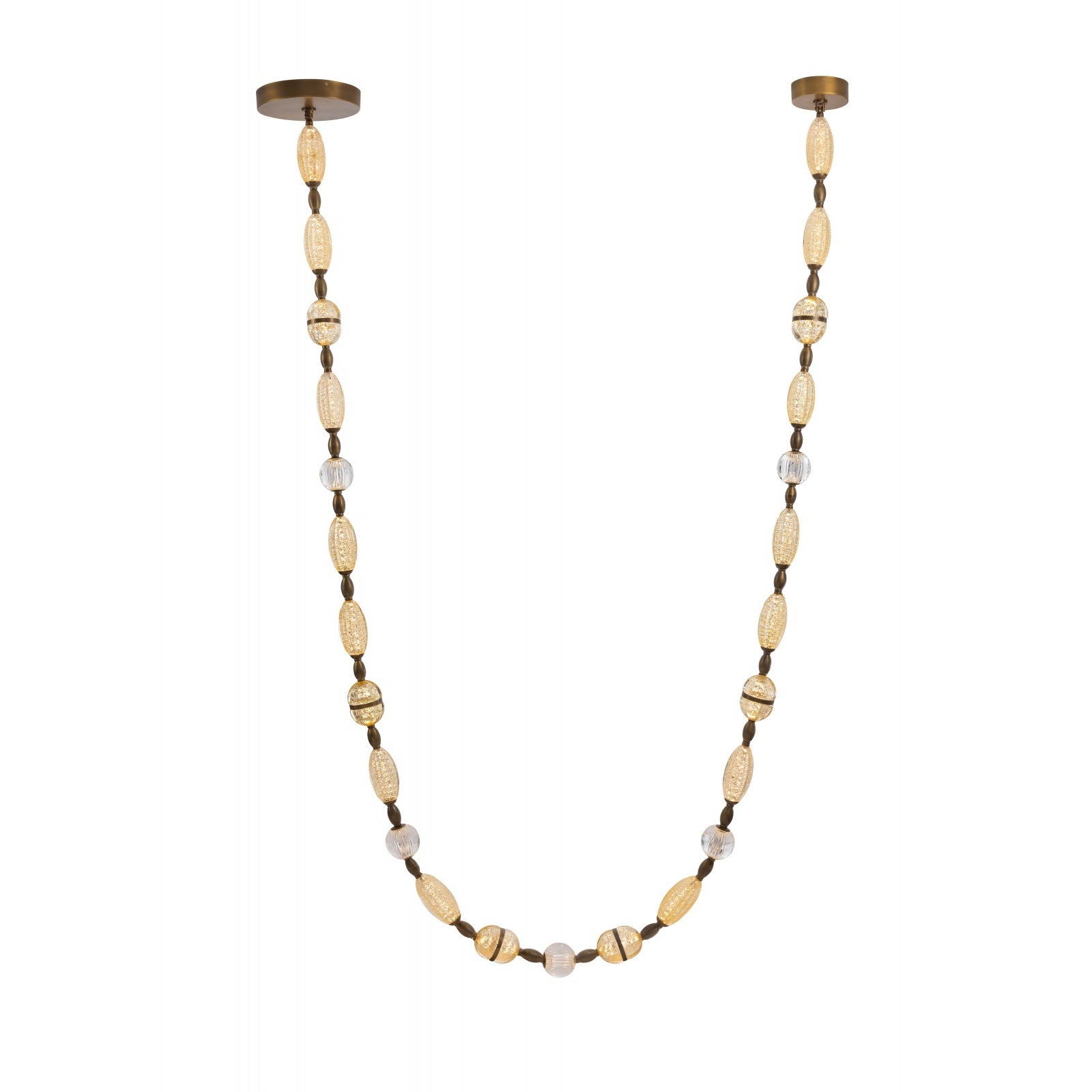 Avenue Lighting - HF7163-AGB - LED Pendant - Dubai - Aged Golden Brass