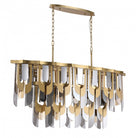 Éclairage d'avenue - HF7170-AGB - 11 lampes Suspendu - Paramount - Laiton vieilli