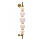 Éclairage d'avenue - HF7950-AB-WHT - LED Murale - Zayna - Laiton vieilli