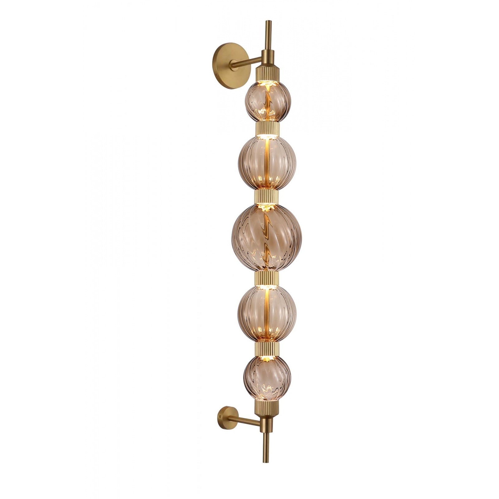Avenue Lighting - HF7950-AB-BRN - LED Wall Sconce - Zayna - Aged Brass