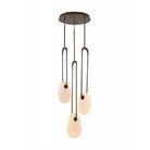 Éclairage d'avenue - HF7103-AB-WHT - LED Suspension - Palmiers - Laiton vieilli