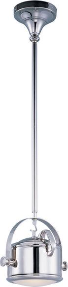 Spot/mini Maxim Lighting 25128FTSN pour baies Suspension en nickel satiné