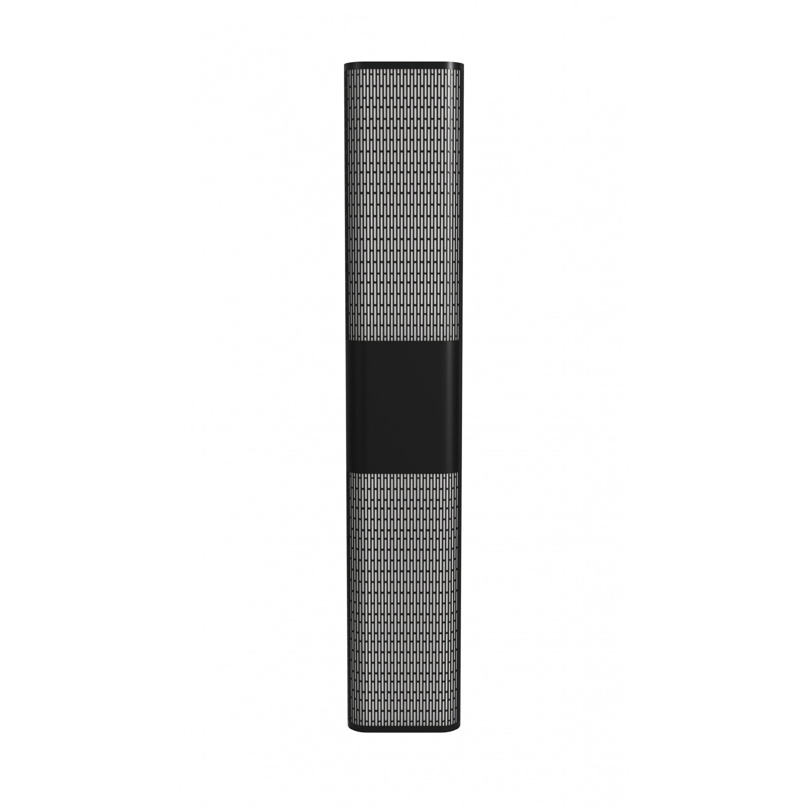Avenue Outdoor LED Wall Sconce AV2336-BLK front view — 36"H black rectangle with diamond lattice cut-out pattern, white background