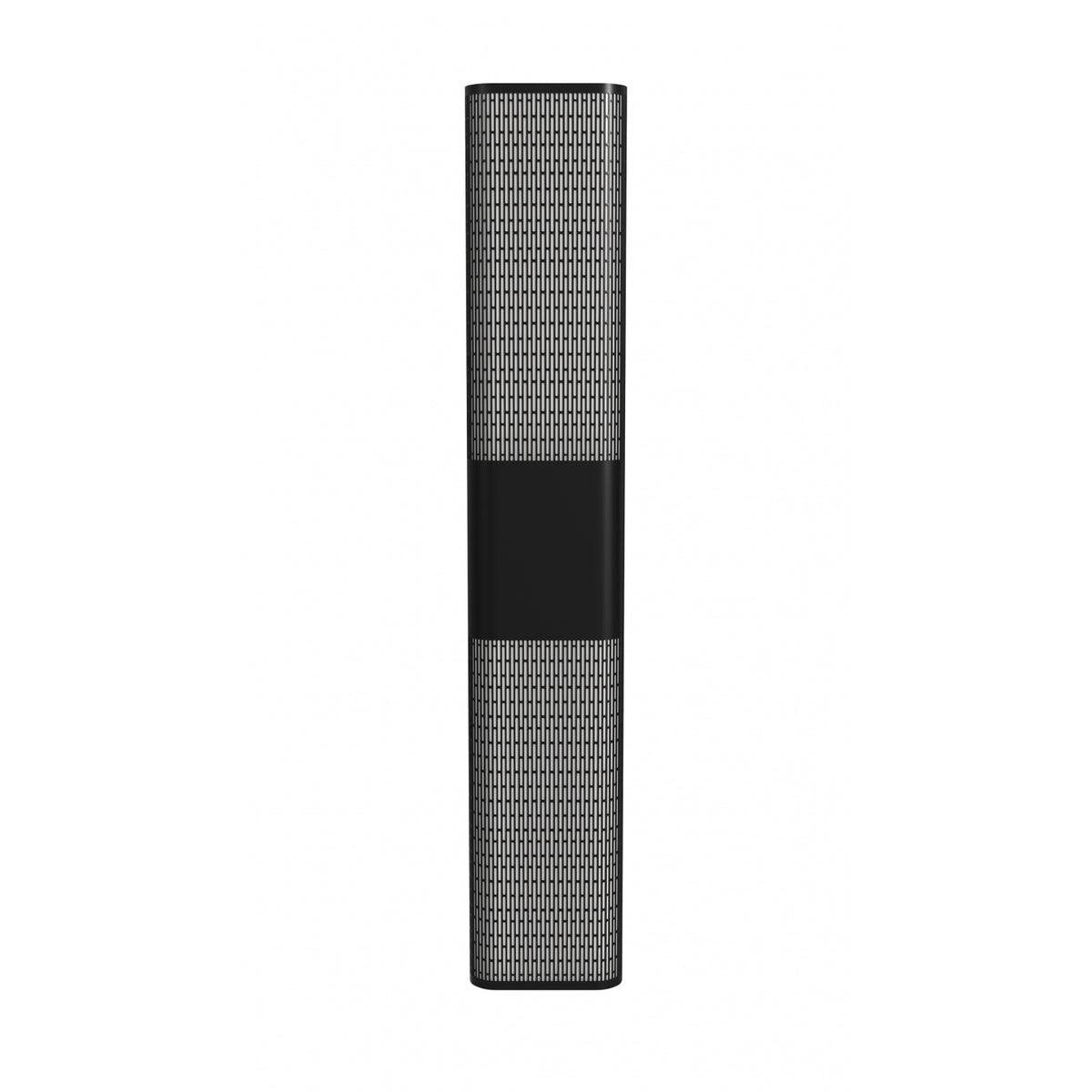 Avenue Outdoor LED Wall Sconce AV2336-BLK front view — 36"H black rectangle with diamond lattice cut-out pattern, white background