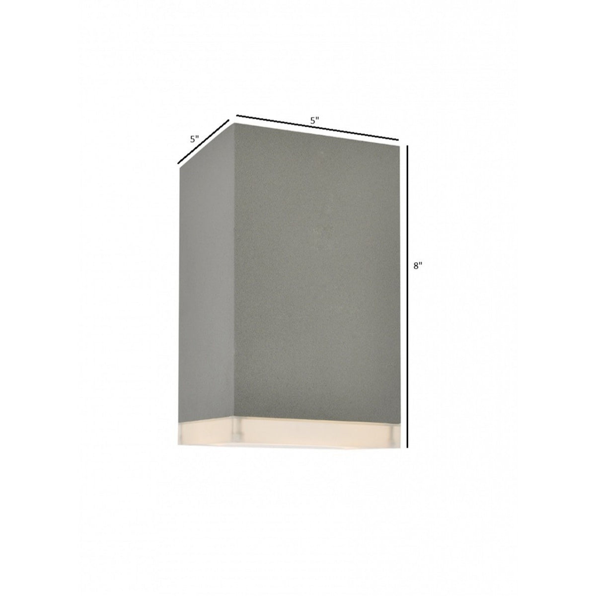 Luminaire encastré extérieur à DEL Avenue AV9888-SLV installé au plafond extérieur — luminaire rond argenté affleurant la surface, éclairage DEL uniforme