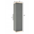 Avenue Outdoor Up/Down LED Wall Sconce AV9892-SLV installed on exterior — silver sconce projecting defined upward and downward beams on wall surface