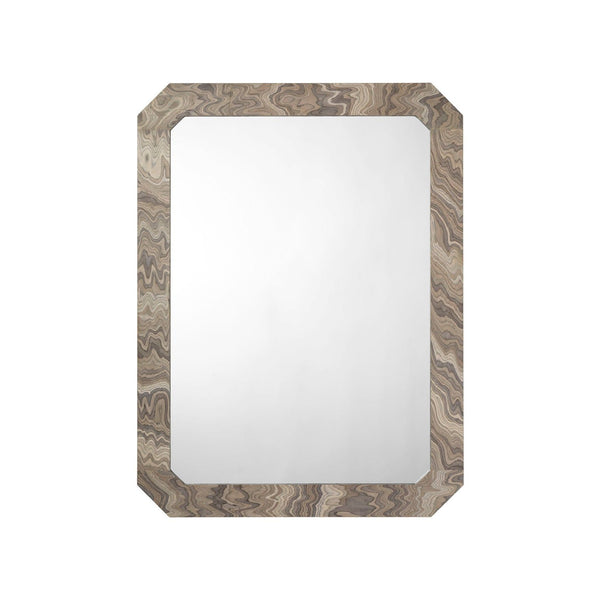 Miroir mural en bois Ravine