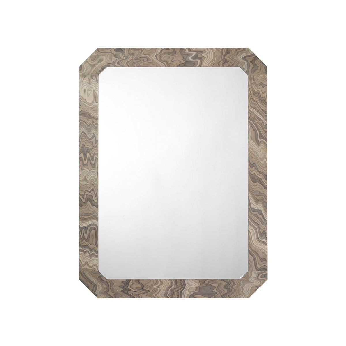 Miroir mural en bois Ravine