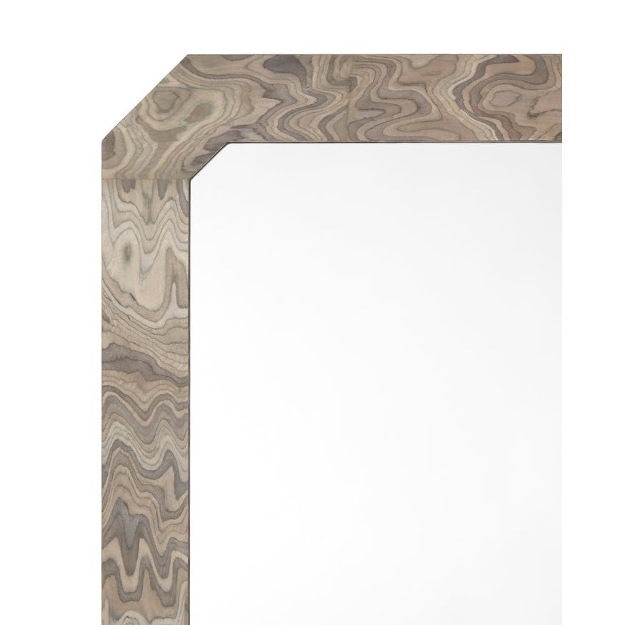 Miroir mural en bois Ravine
