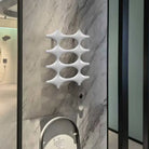 P&Bhusri K015-L-PWH-N K015 Towel Warmer in Porcelain White