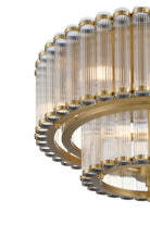 Europhase 49185-010 Glasbury LED Plafonnier en or