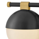 Meuble-lavabo Bowie 54562LCB-BK de Hinkley Lighting, en laiton laqué avec accents noirs