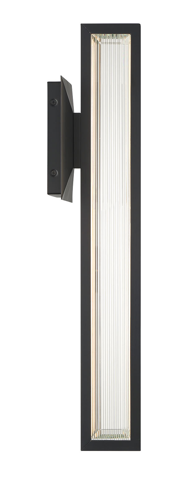 Eurofase 49180-015 Aelin LED Outdoor Wall Sconce in Matte Black