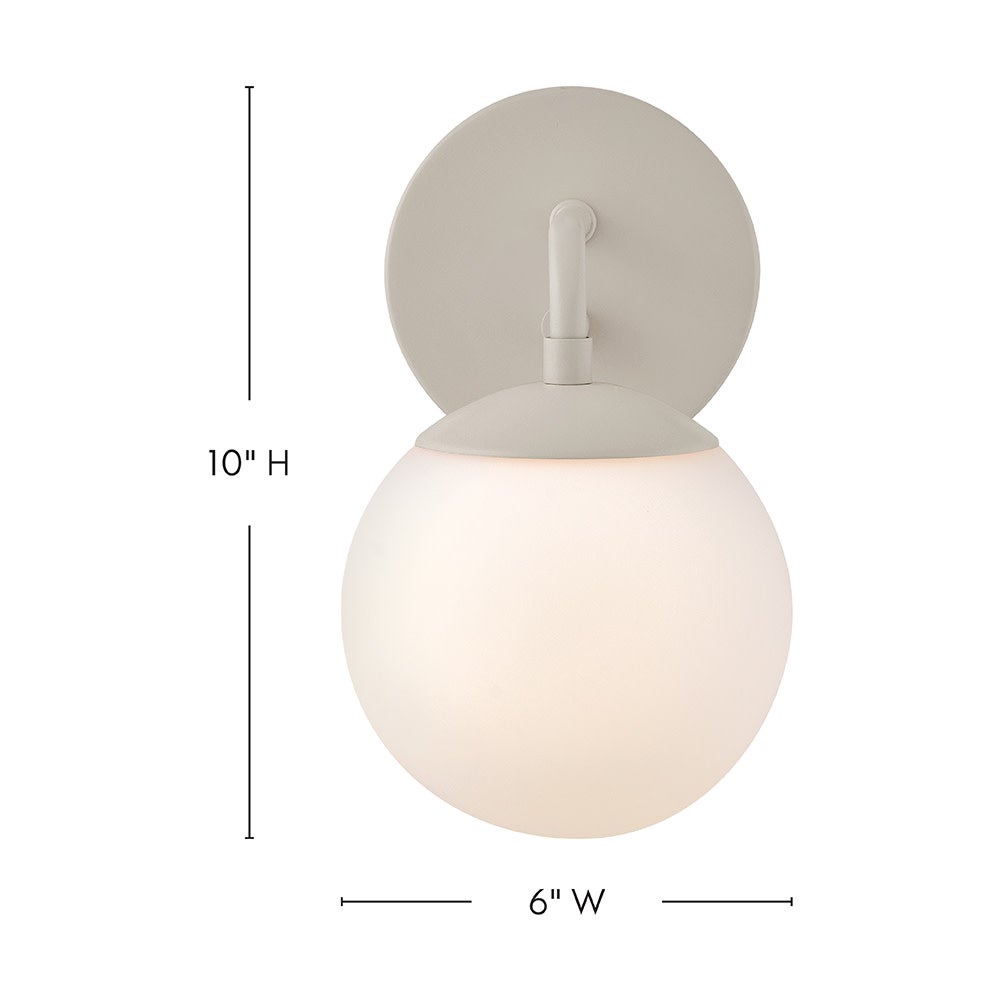 Lark 84300LTP Julep Wall Sconce in Light Taupe