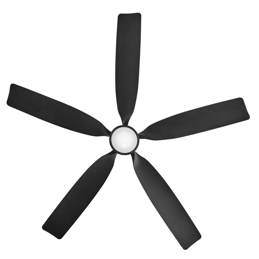 Éclairage intelligent LED Bodin 906564FMB-LDD de Hinkley Lighting Ventilateur  en noir mat