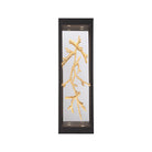 Eurofase 45699-016 Aerie LED Outdoor Wall Sconce in Gold-Black