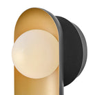 Lark 84230BK-LCB Zuri Wall Sconce in Black