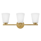 Meuble-lavabo Lark 85423LCB Bri en laiton laqué