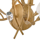 Fredrick Ramond FR32200BNG Yvette Wall Sconce in Burnished Gold