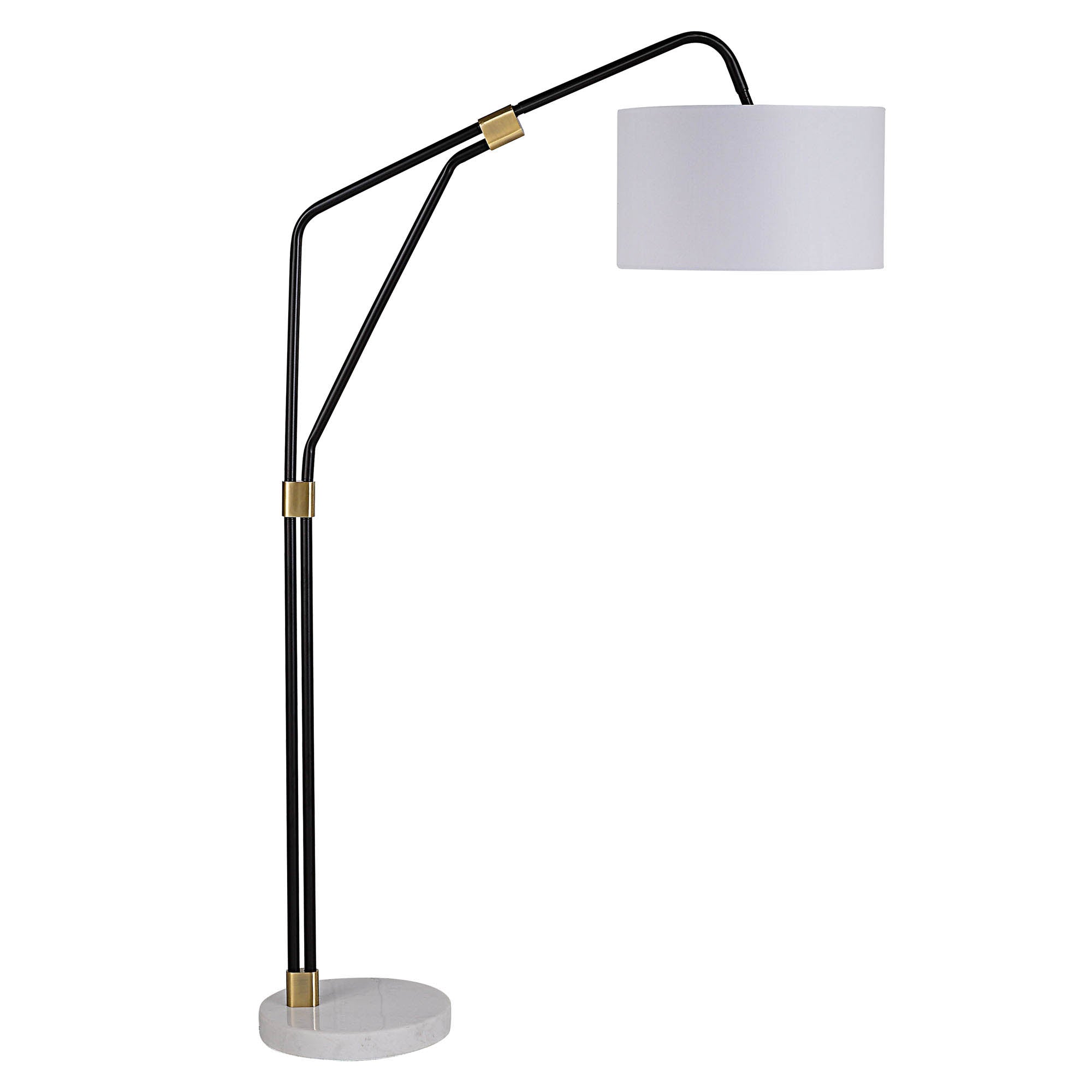 Renwil - WROXTON Floor Lamp - LPF3143 - Black