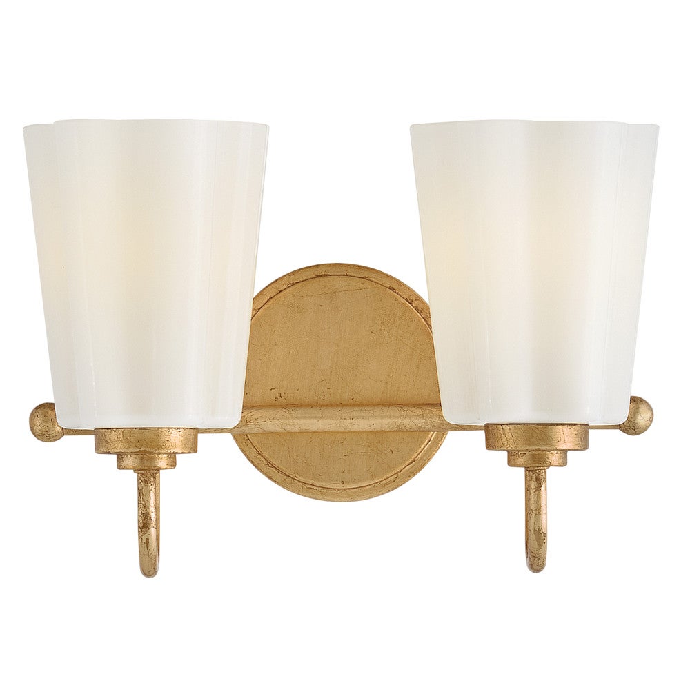 Lark 85412DA Honey Vanity in Distressed Brass