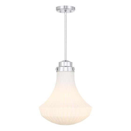 Savoy House - 7-0108-1-11 - One Light Pendant - Bartlet - Polished Chrome