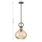 Savoy House 7-2275-1-15 Sheriden Suspension en bronze méditerranéen