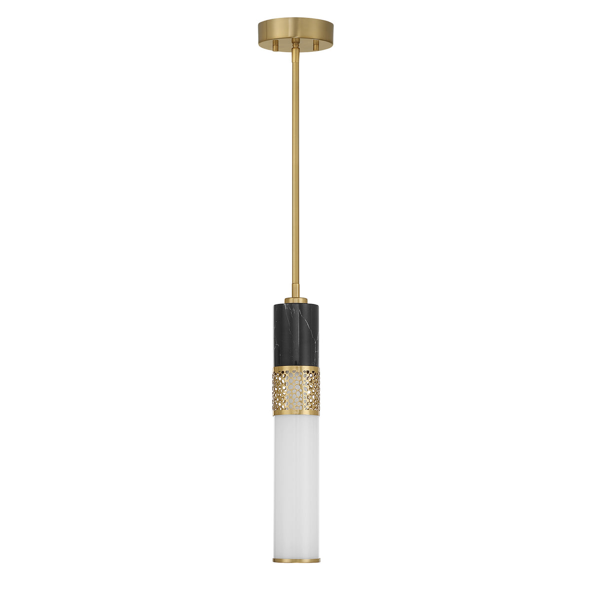 Savoy House 7-2916-1-322 Farrell Pendant in Warm Brass