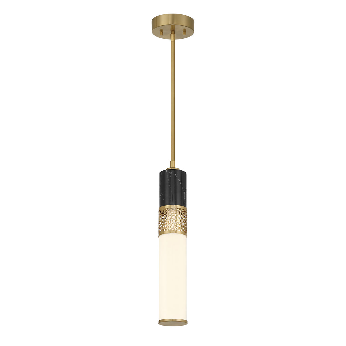 Savoy House 7-2916-1-322 Farrell Pendant in Warm Brass